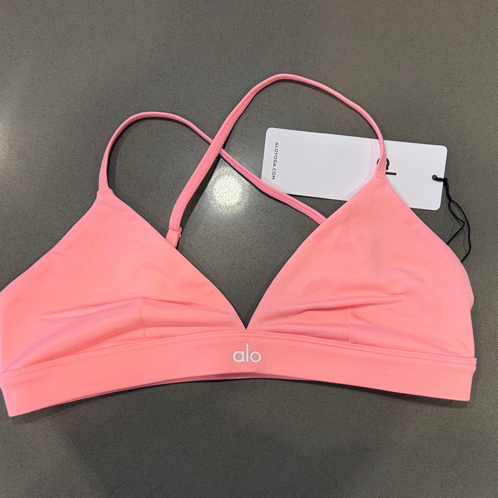 ALO Yoga Bubblegum Women's Splendor Bralette